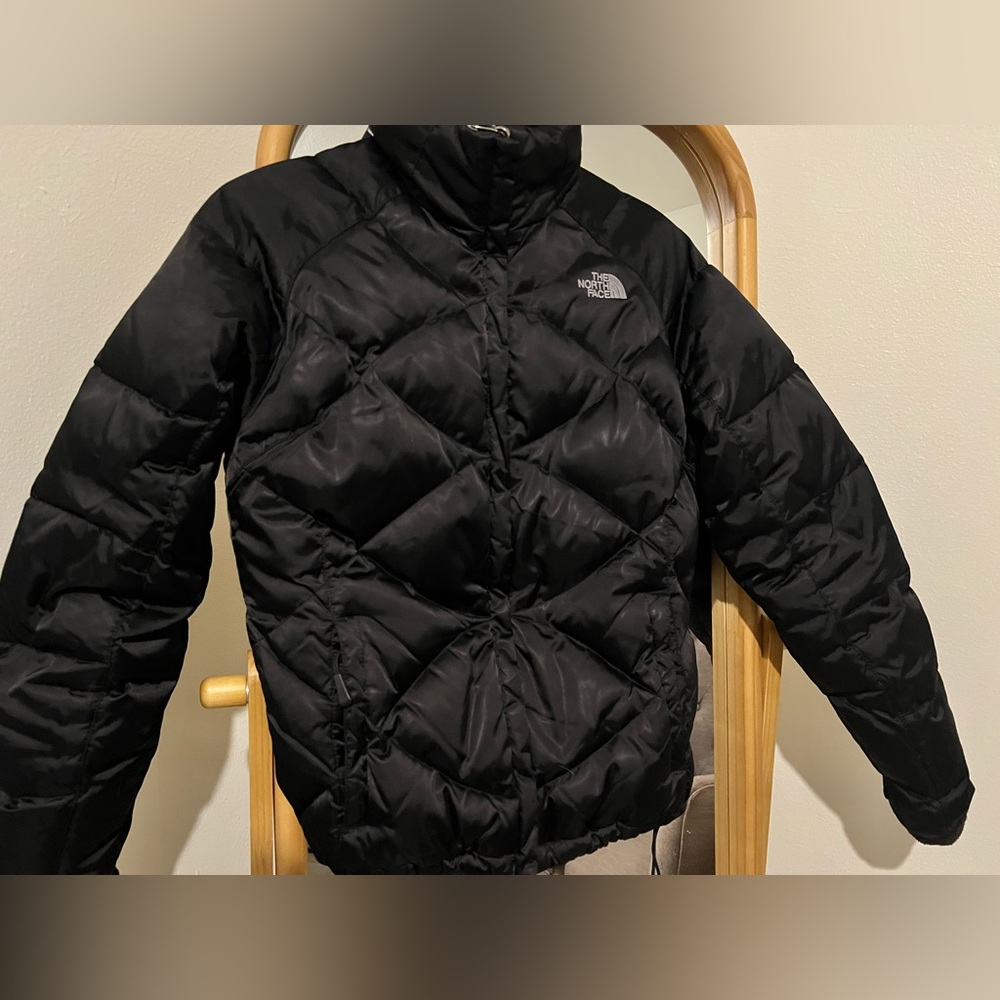 The North Face 550 Aconcagua Black Puffer Jacket